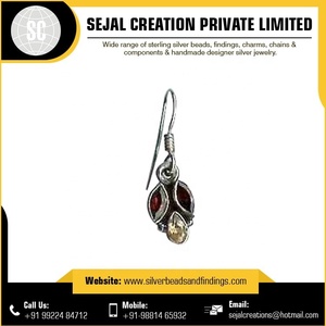 Boucles d'oreilles en pierres précieuses pour femmes en argent sterling 925 pour la fête de mariage ou le prix de vente de cadeau pour toute occasion - Product Image 6