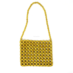 Nouvelle collection de sacs à perles de différentes couleurs au design personnalisé pour femmes sac à bandoulière décontracté sacs à perles en acrylique avec différents styles - Product Image 3