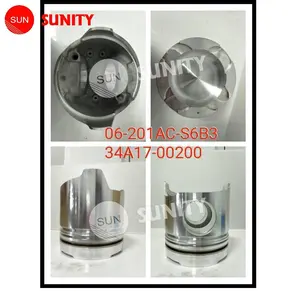 TAIWAN SUNITY OEM number 36217-30700 Engines spare parts 2V alfin type PIN CLIPS PISTON for Mitsubishi S6B