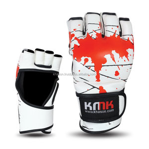 ถุงมือคาราเต้แบบยืดหยุ่นสำหรับฝึกมวย MMA ถุงมือผ้าฝ้ายออกแบบโลโก้ได้ตามต้องการ - Product Image 4