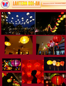 โคมไฟกับไม้ไผ่และผ้าไหม - Product Image 2