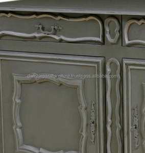 De la habitación de madera de caoba de gabinete de muebles Shabby estilo francés - Product Image 5