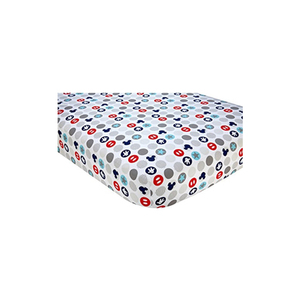 Offre Spéciale 100% drap de berceau imperméable en coton biologique drap de lit de bébé drap de berceau tricoté - Product Image 1
