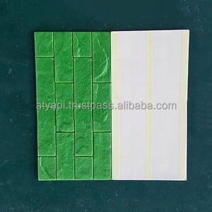 Coloré petite taille adhésif de tuile de brique de mur écologique non toxique non odeur papier peint carreaux de mousse - Product Image 2