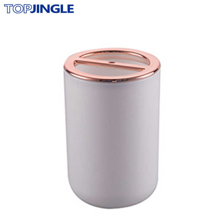 Round Cylinder Shape Gradation Design Toothbrush Holder