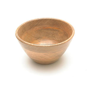 Bol de madera ecológico para sopa, fideos, ensalada, Mango - Product Image 1