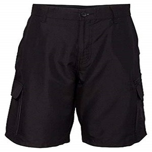 MICROFIBER FABRIC SKATER <b>shorts</b> WITH 2 SIDE POCKETS WITH 1 BACK POCKET (Inseam is 17 Inches ) - Product Image 1