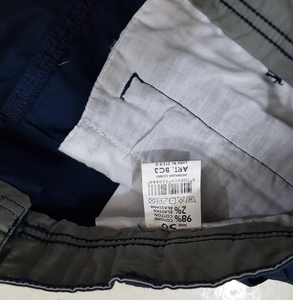 Bangladesh prendas de Stock Lot/envío cancelar Ultra tres de moda Material mezclado de los hombres seis bolsillo pantalones cortos de carga - Product Image 6