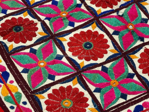 Decoración de ventana de estilo étnico Vintage, decoración de puerta, Tribal, indio, gitano, oro, Toran - Product Image 4