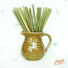 Pailles à boire en verre de cristal organique Option d'accessoires de bar sûrs et durables pour les restaurants - Product Image 2