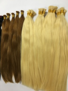 ช่อต่อผมมนุษย์100% 613ฟอกขาว cabelo humano - Product Image 2