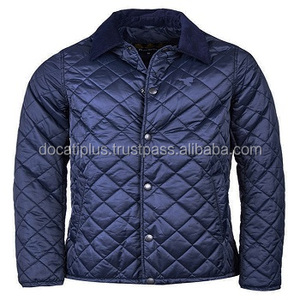 Chaqueta acolchada de diamantes personalizada al por mayor para hombre - Product Image 6