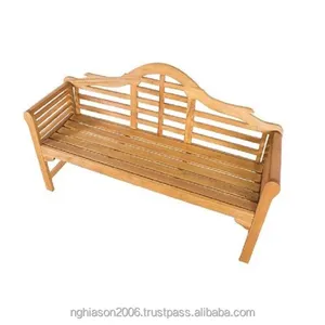 Outdoor Furniture Customized Wooden Bench Waterproof Modern Garden Seats Public Waiting Park Bench