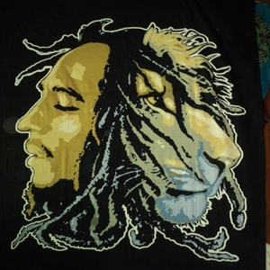 Vente en gros d'art mural en coton de couleur Rasta d'Inde Tapisseries et tentures murales imprimées à motifs mixtes populaires - Product Image 2