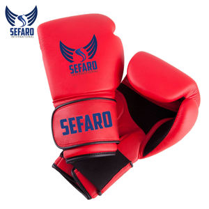 Mejor venta 2024 Diseño Nuevos guantes de boxeo de cuero PU Muay Thai Kick Fighting Guantes de competición en tamaños 6oz 8oz 12oz 14oz 16oz - Product Image 2