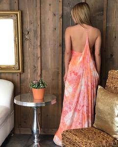 เดรสแม็กซี่ยาวลำลองสำหรับผู้หญิงชุดปาเก็ตตี้แบรนด์พิเศษ - Product Image 2