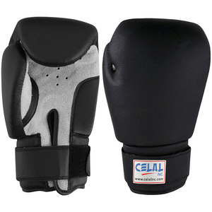 Guantes de boxeo Thai con Logo personalizado, Impresión de pantalla de seda, alta calidad, guantes de boxeo PU, bolsa de boxeo, guantes de entrenamiento - Product Image 1