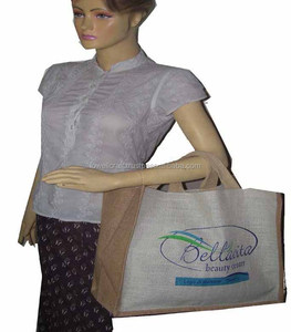 Bella Vita Beauty Center Canvas Shopping <b>Bag</b> <b>Medium</b> <b>Size</b> Eco-Friendly Promotional Tote <b>Bag</b> - Product Image 3