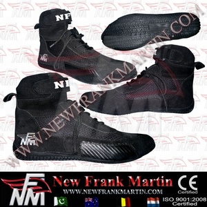 NFM-zapatos de boxeo de lucha libre, calzado de artes marciales MMA, gimnasio, levantamiento de pesas, Crossfit, entrenamiento de carreras, bota para correr, diseño personalizado OEM ODM - Product Image 2