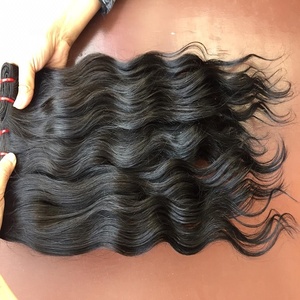Extensions de cheveux naturels brésiliens Remy vierges non traités de qualité supérieure, 100 % naturels, double trame, ondulés, 20 pouces, NANDEE - Product Image 5