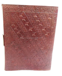Wholesale High-Quality Leather Diary Antique Genuine Handmade <b>Tree</b> Face Design with Strong Lock Leather Journal for Writing and - Product Image 2