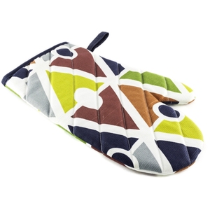 Couleur vive avec mitaines de four à pois multicolores Pour une utilisation en cuisine Mitaine de four en coton 100% - Product Image 5