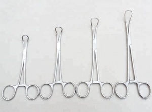 Grosir Forsep Baja Tahan Karat Logo Kustom Baja Nirkarat Forsep Hemostatik Forsep Lurus Melengkung - Product Image 3