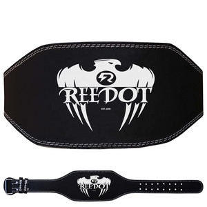 CEINTURES DE LEVAGE POUR HOMMES ET FEMMES 6 POUCES EN CUIR SUEDE VÉRITABLE BOUCLE EN ACIER MOUSSE REMBOURRÉE CEINTURE DE POIDS - Product Image 3