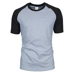 เสื้อยืดแขน Raglan สำหรับผู้ชายใส่สบายโลโก้ตามสั่งแนวสตรีทผ้าฝ้ายถ่ายโอนความร้อนด้วยความร้อนเสื้อยืดผู้ชายจาก viky Industries - Product Image 5