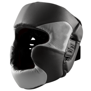 Protectores de cabeza de boxeo con logotipo personalizado al por mayor equipo ficticio de cuero profesional para entrenamiento y protección de Karate Muay Thai MMA - Product Image 1