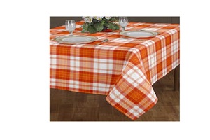 Linge de Table en coton biologique, vert, rouge et bleu certifié - Product Image 4