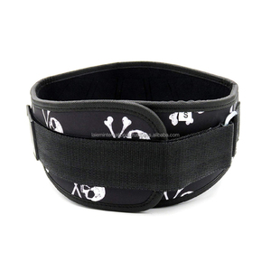 Cinturón de neopreno personalizado para gimnasio, sublimación, Material EVA de poliéster, accesorio de fitness duradero para entrenamiento de levantamiento de pesas, Color personalizado - Product Image 3