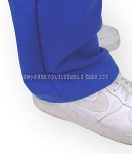 Pantalons de jogging unisexes en molleton CVC, vente en gros, personnalisés, 50% coton, 50% polyester, braguette boutonnée, tricotés, imperméables, hiver, taille ouverte, grande taille - Product Image 6