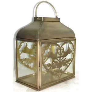 Nouvelle Maison Décoration De Noël porte Nouvelle Conception Filigrane Bougie Lanterne avec Verre - Product Image 2