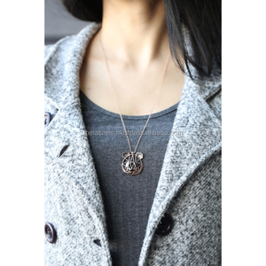 2018การออกแบบล่าสุดแพนด้าเครื่องประดับสร้อยคอตุรกีที่ทำด้วยมือจี้เงินแท้925ขายส่งเครื่องประดับ - Product Image 3