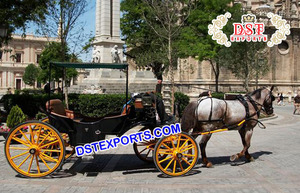 Carruajes de caballos Victoria australianos a la venta Boda India Royal Victoria Buggy Fabricante Carruajes de caballos Tours - Product Image 2
