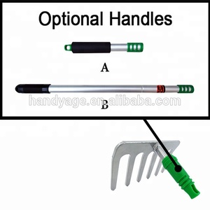 [Handy-Age]-6 Prong Short Handle <b>Rake</b> (GN1500-033) - Product Image 3