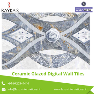 Azulejos de pared esmaltados digitales de diseño moderno, azulejos de porcelana esmaltada completamente baratos, suministro al por mayor del proveedor - Product Image 2