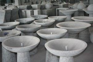 Fontaine d'eau en Fiberstone GOL Pottery, pots à fleurs écologiques modernes, jardinières, couleur personnalisée, plusieurs tailles, utilisation intérieure/extérieure. - Product Image 6