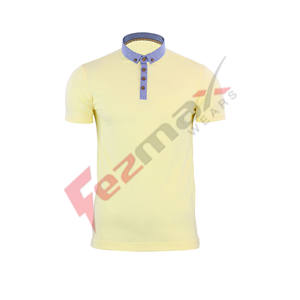 Vente en gros 2021 Hommes Sport pour Polo Tissu de Jersey de Haute Qualité Respirant Conception de Grande Taille Prix Pas Cher - Product Image 3