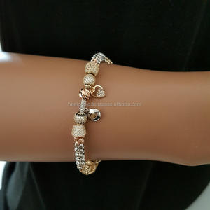 Pulsera trenzada hecha a mano con esmalte dorado, joyería fina turca de lujo colorida de 14K para mujer, joyería nupcial - Product Image 2