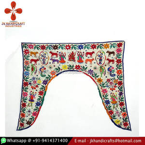 ม่านแขวนผ้าสไตล์วินเทจ,สำหรับแขวนตกแต่งบ้านห้องรับแขก - Product Image 2