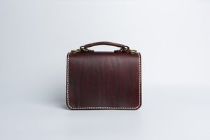 กระเป๋าถือหนังวัวแท้สำหรับผู้หญิง กระเป๋าสะพายไหล่ทำมือ ลายลูกกวาด รุ่น TLL-0109 - Product Image 5