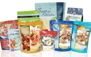 Custom Frozen Meat <b>Food</b> Grade Vacuum Shrimp Seafood Plastic Packaging Pouch Bag. - Product Image 2