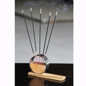 Venta caliente brillo teca Mango madera incienso palo soporte alta calidad novedad para el hogar Oficina o restaurante regalo - Product Image 3
