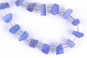 Naturel Bleu Tanzanite Gemme À Facettes Pépites Forme DIY Perles pour La Fabrication De Bijoux Top Qualité En Gros - Product Image 3