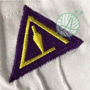 ผ้าฝ้ายสีขาวคุณภาพสูงรอยัลและเลือกอิฐ - Product Image 2