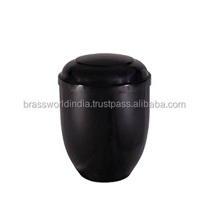 เครื่องเผาศพเหล็กสีดำสำหรับเผาโดย brassworld อินเดีย - Product Image 1