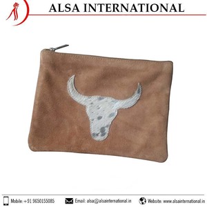 Bolsos de mano con cremallera de cuero cosmético exclusivo mejor venta caliente última colección - Product Image 2