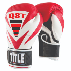Venta al por mayor de guantes de boxeo de entrenamiento de golpe guantes de cuero estampados para profesionales MMA guantes de boxeo de entrenamiento de lucha - Product Image 6